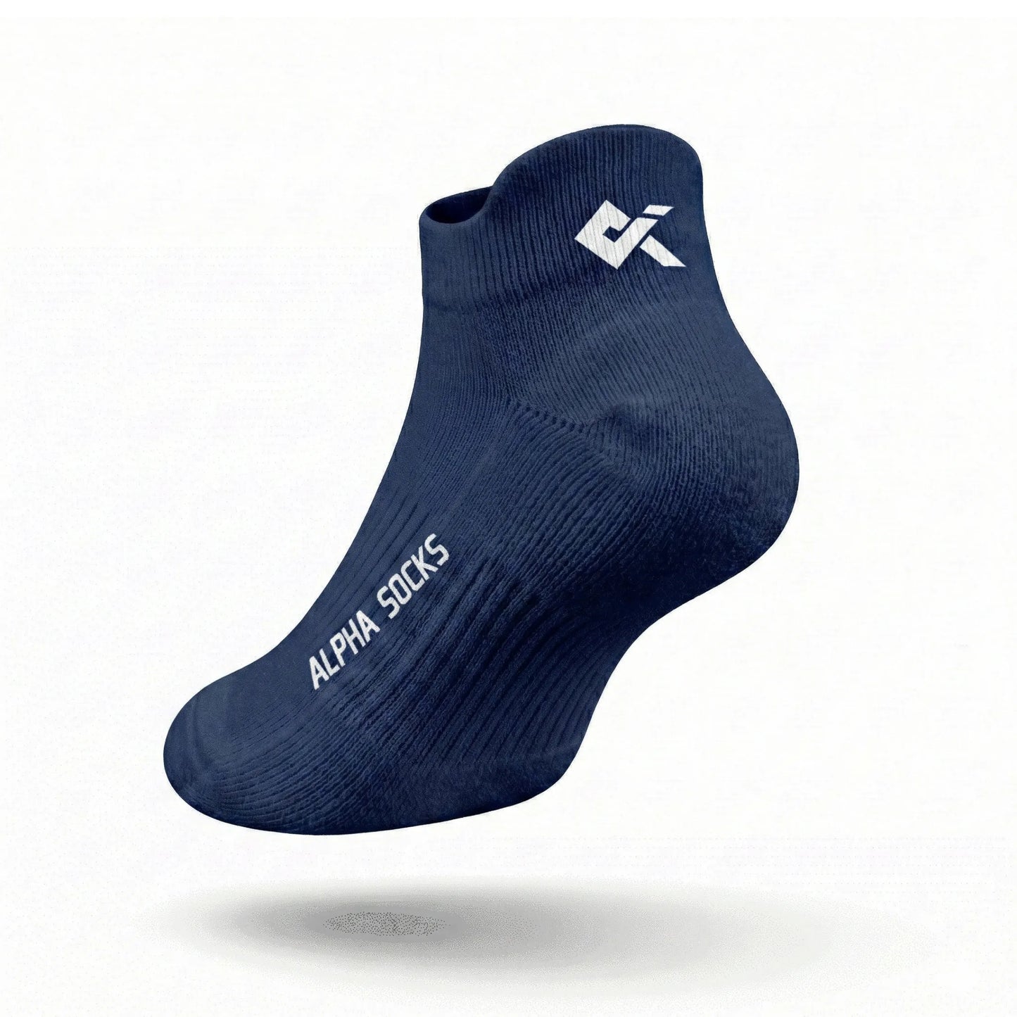 Blue Sneaker socks men cotton breathable kniton socks
