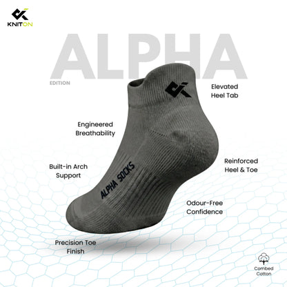 Alpha Sneaker Metro Charcoal