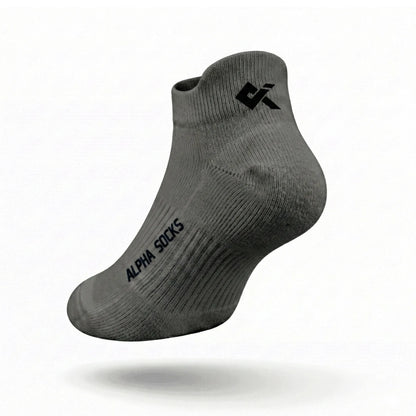 Charcoal Sneaker socks men cotton breathable kniton socks