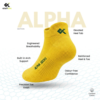 Alpha Sneaker Solar Yellow