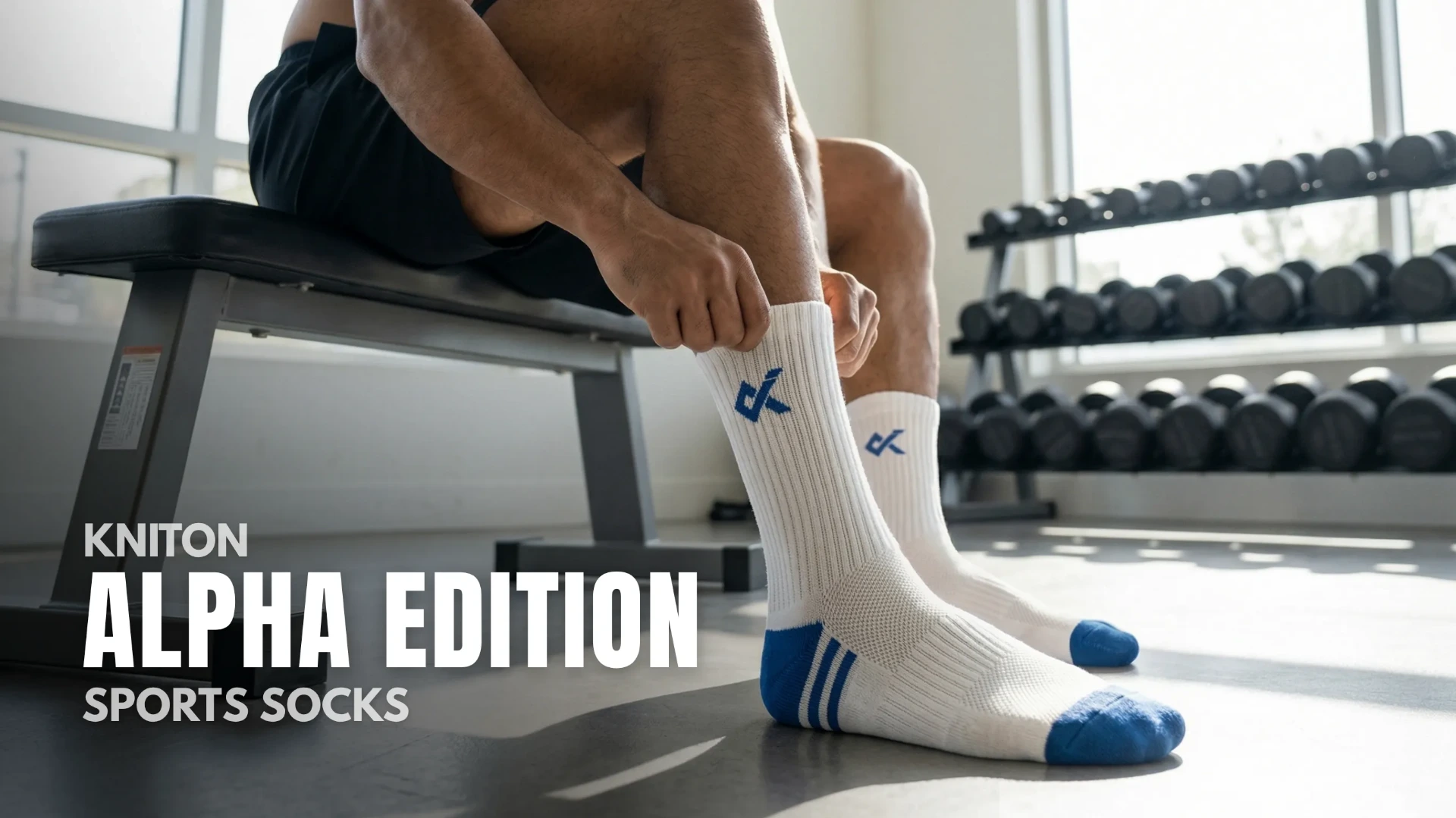 White crew sports socks